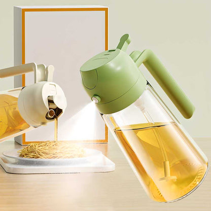 CuraCrafts 2 in 1 Oil Dispenser